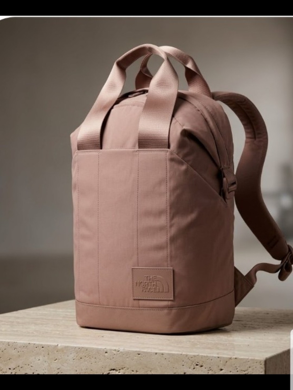 NEW! The North Face Tote-Style Backpack in Dusty Rose